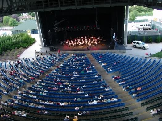 Michigan Amphitheater Seating Chart