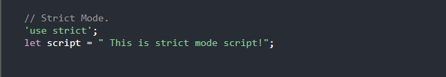 Understanding Strict Mode in JavaScript