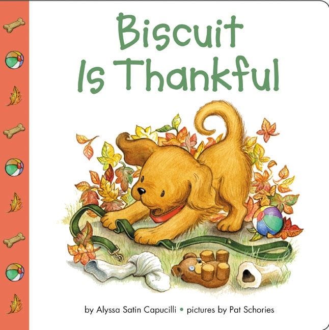 biscuit is thankful by alyssa satin capucilli