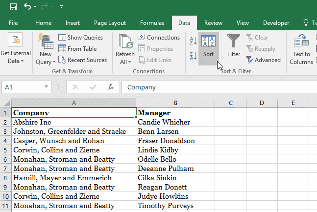 How To Sort Multiple Columns In Excel Alphabetically Bidnaa 4428