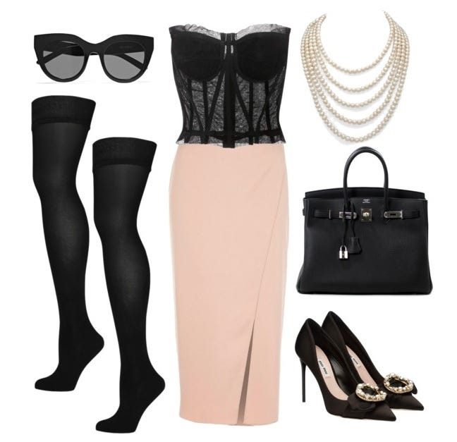 Seductive Stockings 50 Shades Of Grey Inspired Outfits By Viennemilano Medium