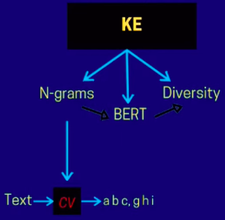 bert show key words
