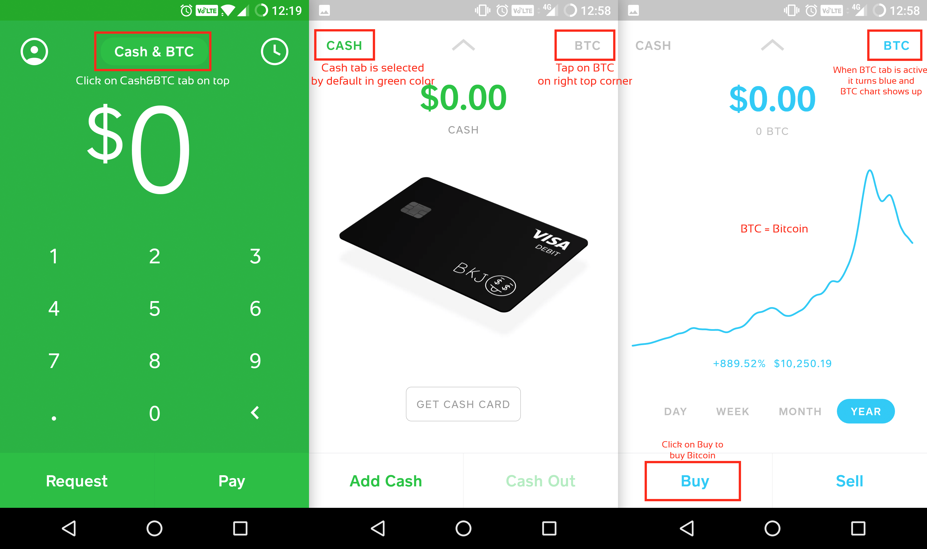 how to buy bitcoin using square cash