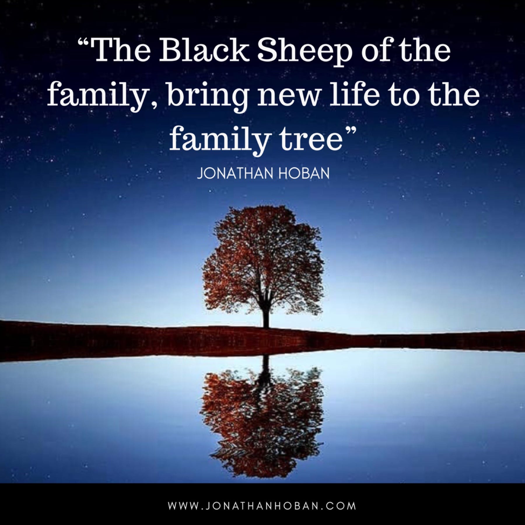 The Black Sheep Of The Family Tree Embrace Them Don T Shame Them