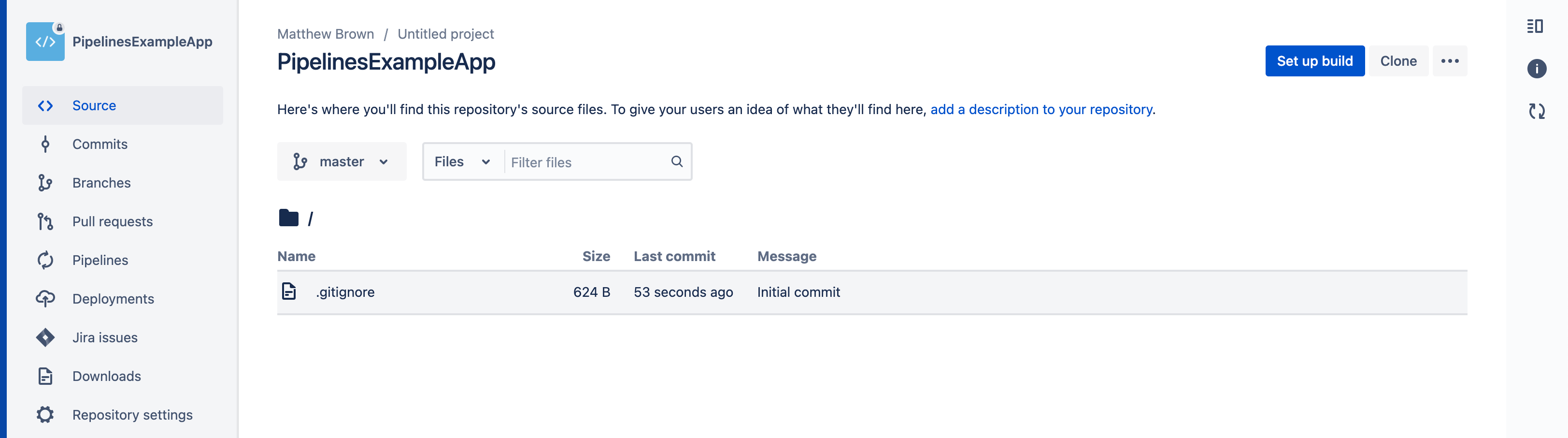 How to set up bitbucket terminal - lkester
