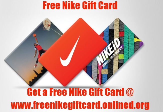 nike gift card free