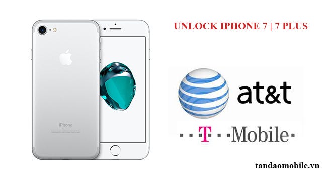 Hai Nha Máº¡ng At T Va T Mobile Co Há»— Trá»£ Unlock Cho Iphone 7 7 Plus By Unlockiphone24h Medium