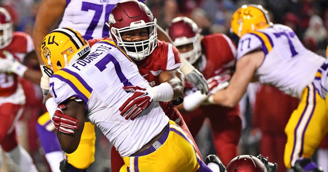 LSU vs Arkansas Weekend Football Prediction ...