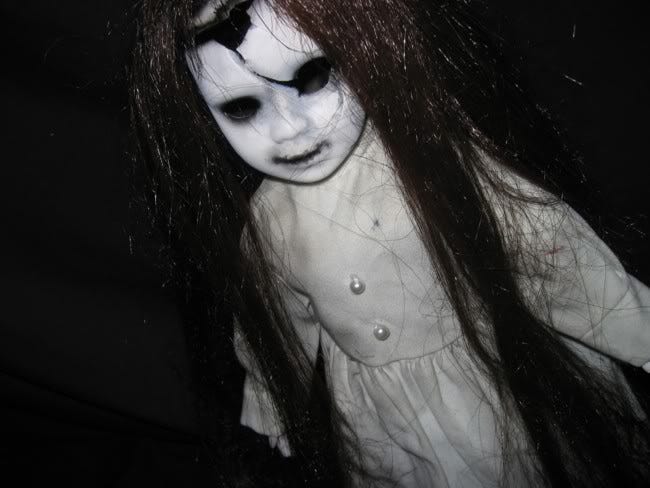 black annabelle doll