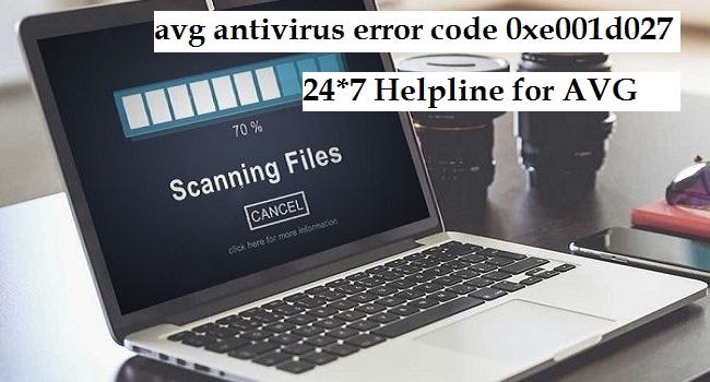 How to solve the AVG Antivirus Installation Error Code 0xe001d027