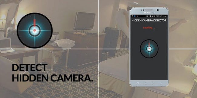 Hidden webcam on top captures everything