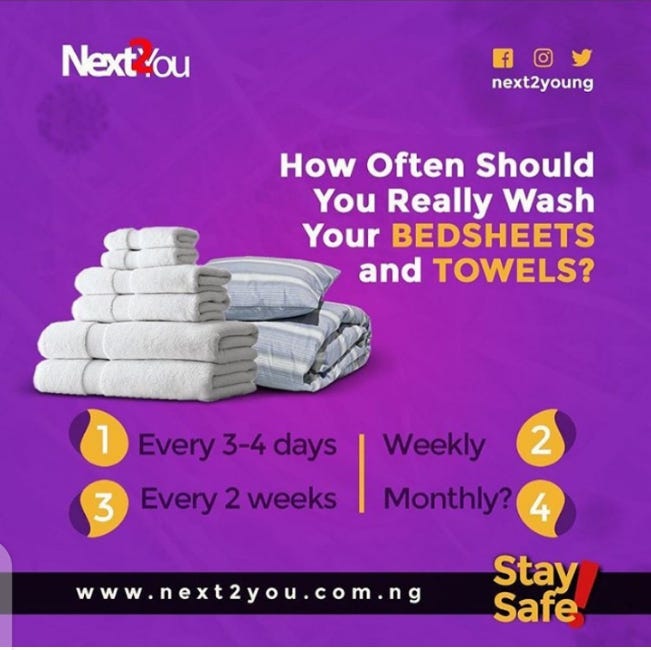 How Often Do We Really Need to Wash Our Towels and Sheets? by