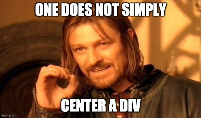 Dear Developer: This Is How You Center a DIV | by Bernard Bado ...