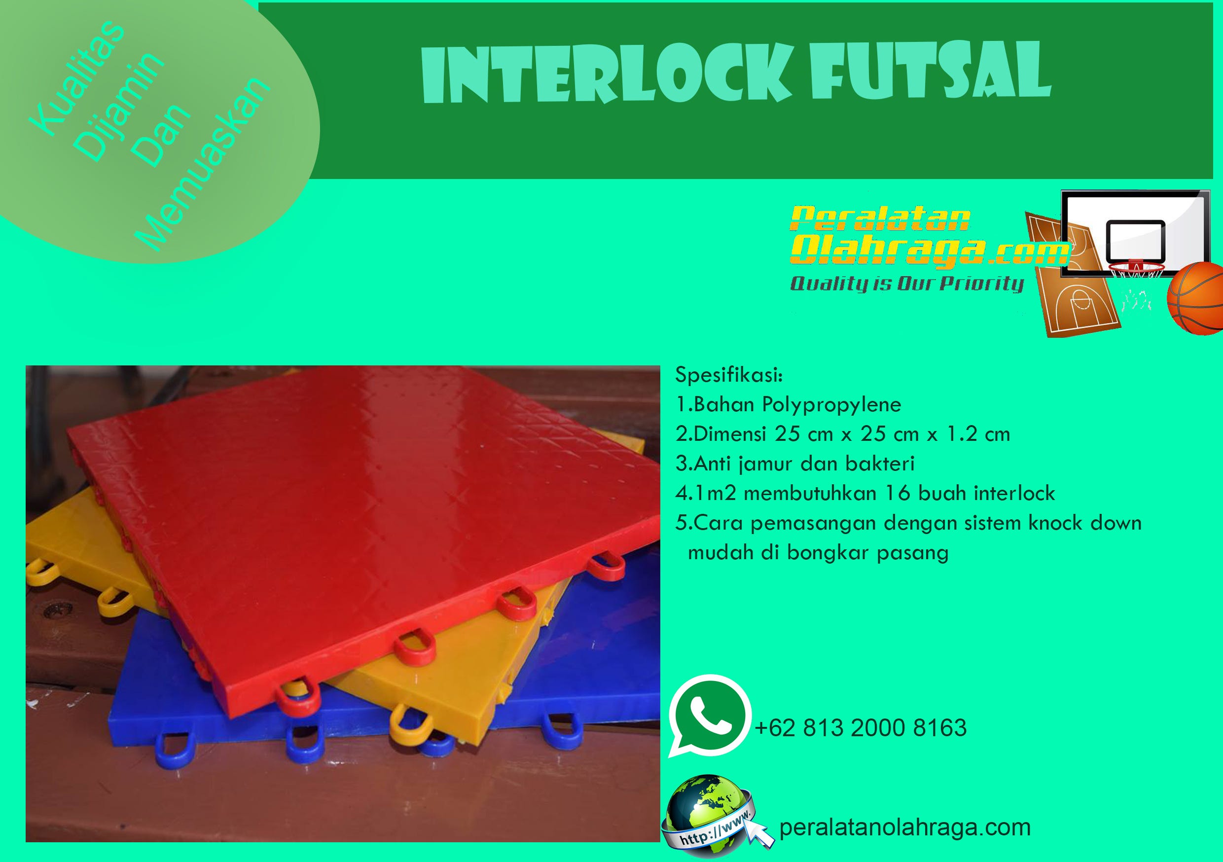 Cuma Disini Yang Murah Meriah Interlock Futsal Cuma