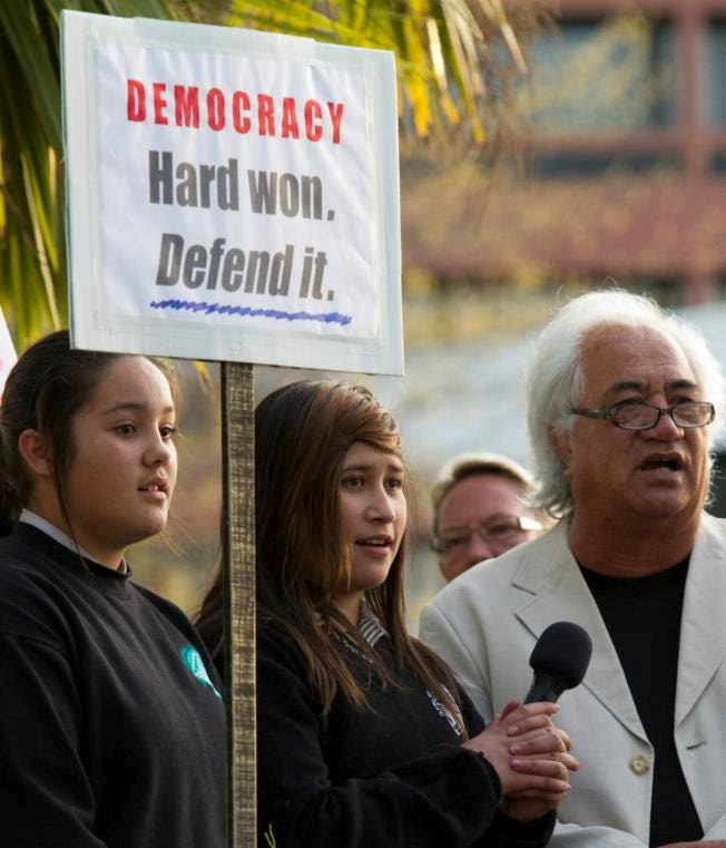 Strengthen democracy meaning image