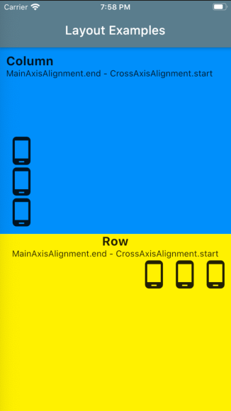 Flutter Column and Row. Most common layout requirements are… | by ...