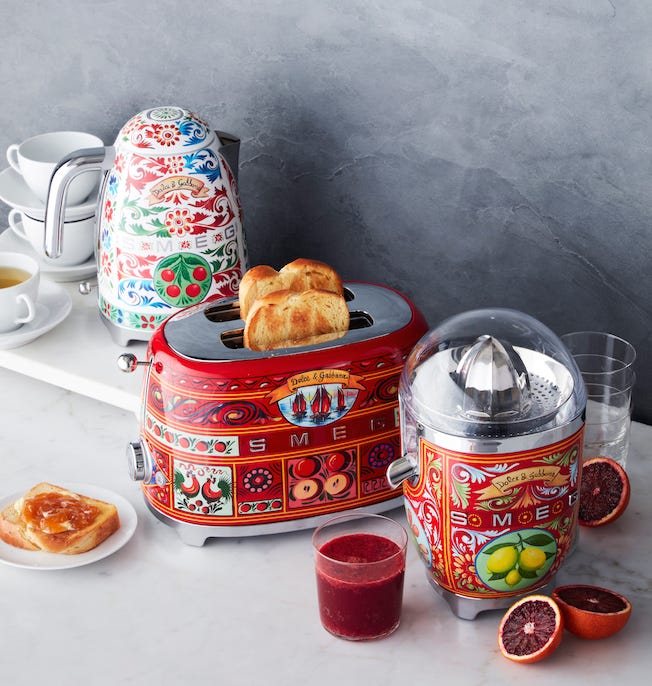 Why I NEEDED To Spend $3,000 For This Dolce Gabbana Tea Kettle/Toaster Set  | by Diane Randle | The Haven | Medium