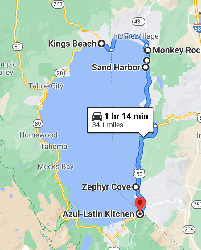 Lake Tahoe Weekend Trip. San Francisco to Lake Tahoe… by Nazim Momin