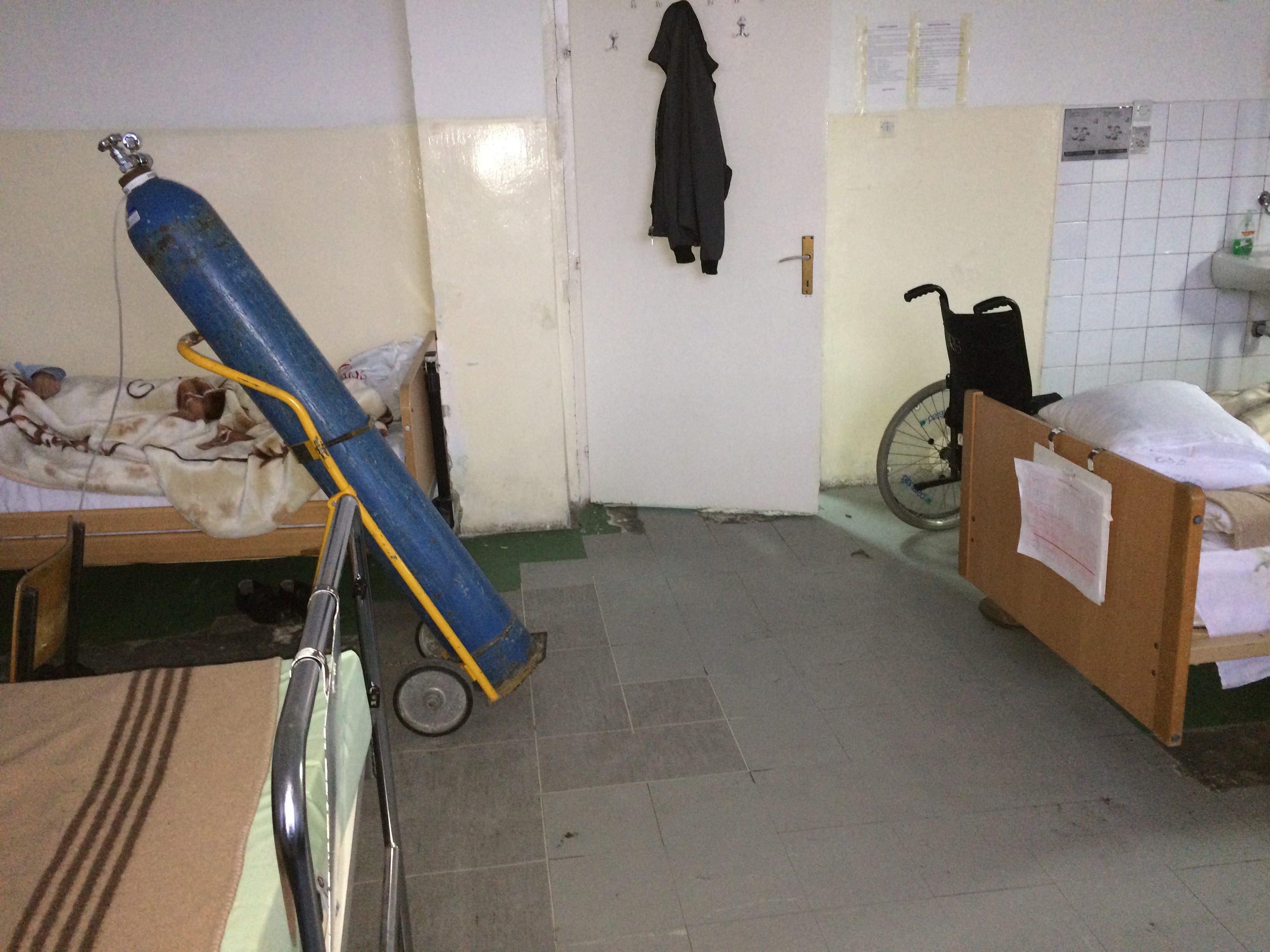 Cardboard For Curtains Life In Macedonia S Hospitals