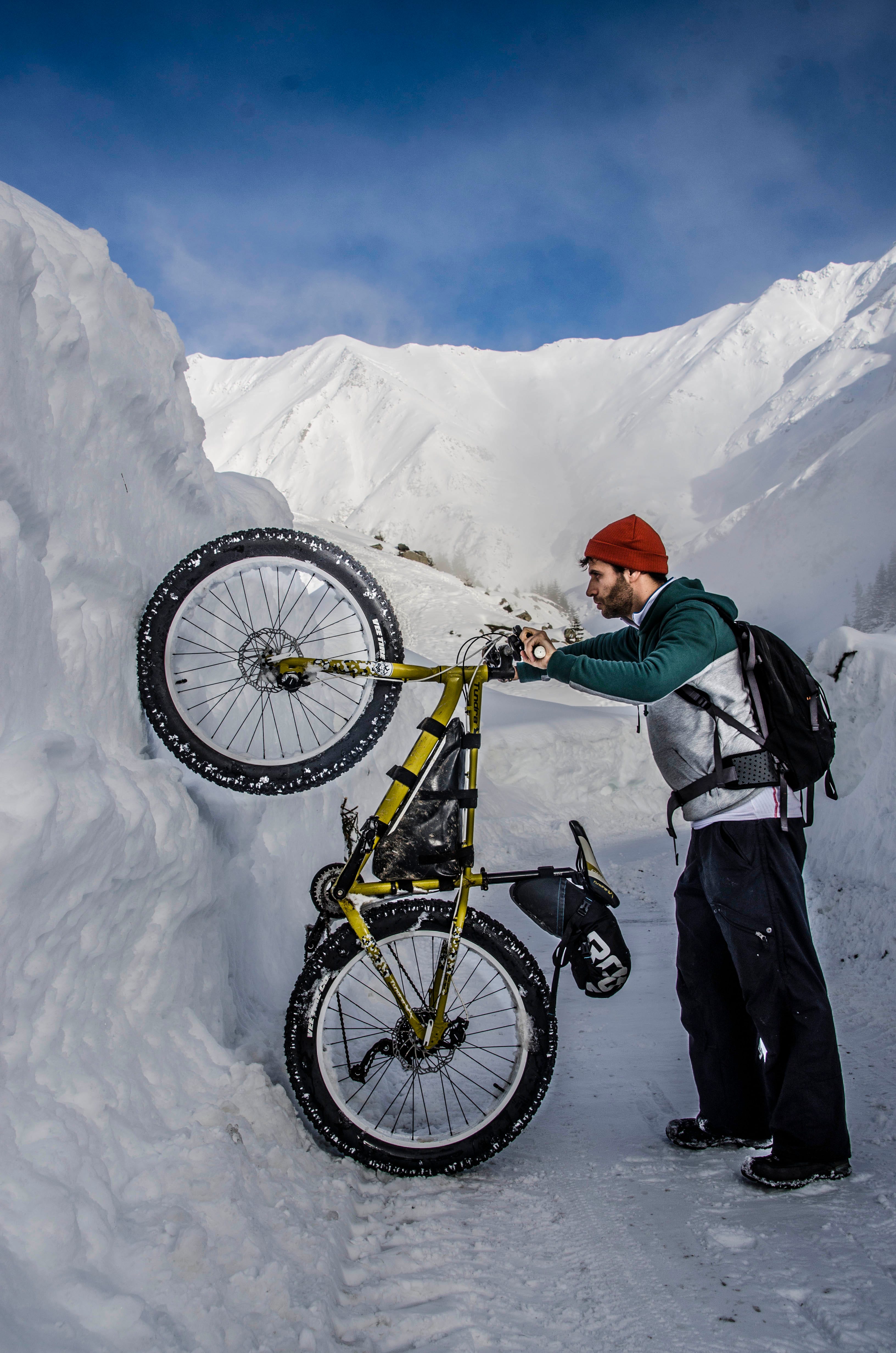 bikepacking winter