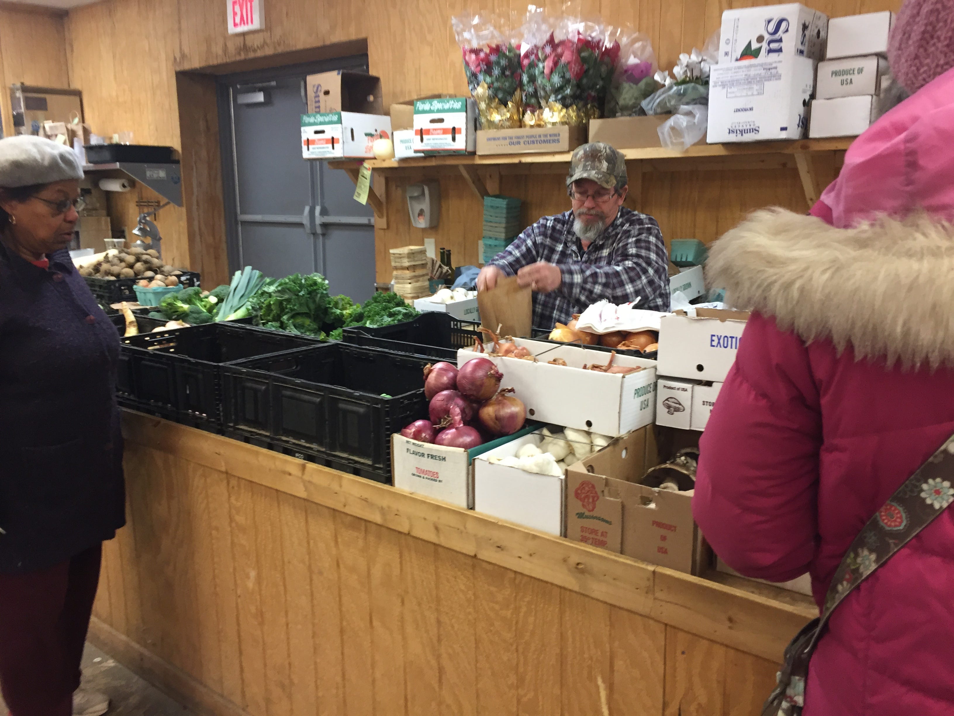 12/10 Visiting the Farmers’ Market Coop of East Liberty by Allison