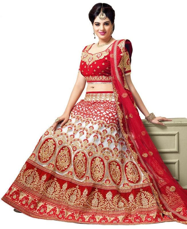 modern ghagra choli