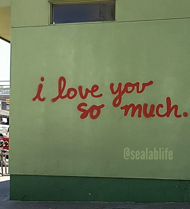 Austin S Iconic I Love You Wall Defaced Then Promptly Restored By Kelly Hannifin Sealab Life