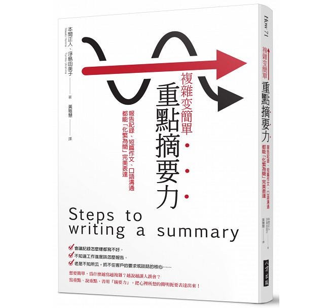 讀書筆記 複雜變簡單重點摘要力 本文首發於 學習長 阿康 By 刻意練習團練室 Medium