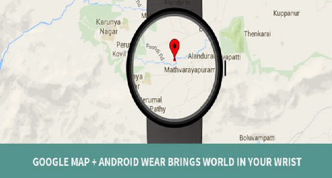 android wear map