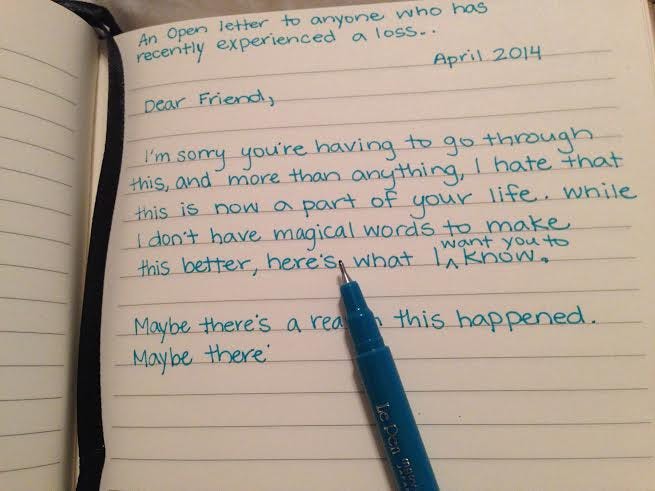 Open letter to a friend