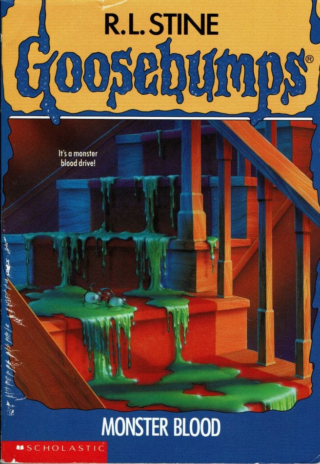 Rereading My Childhood — Goosebumps: Monster Blood | by Amy A. Cowan |  Curious | Medium