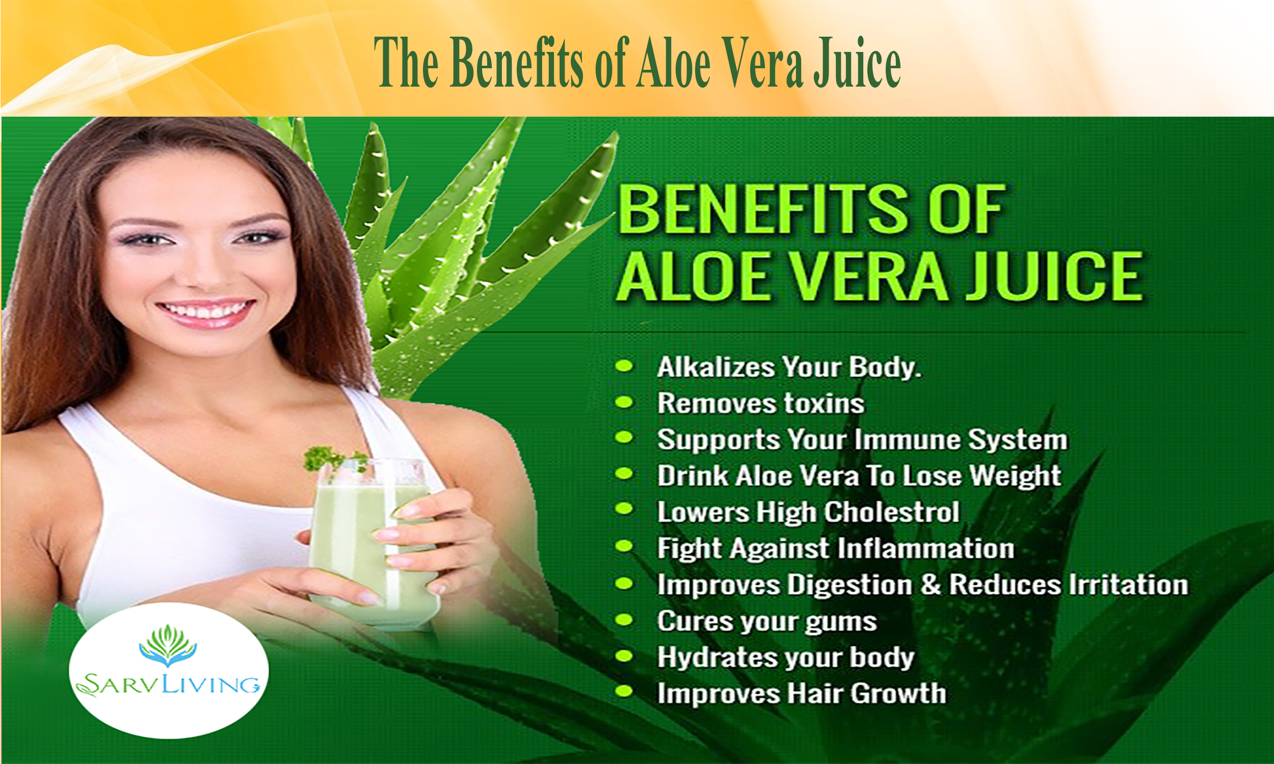 Improve Your Overall Heath With Aloe Vera Juice Sarvliving Medium