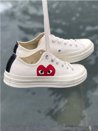 comme des garcons converse plateforme