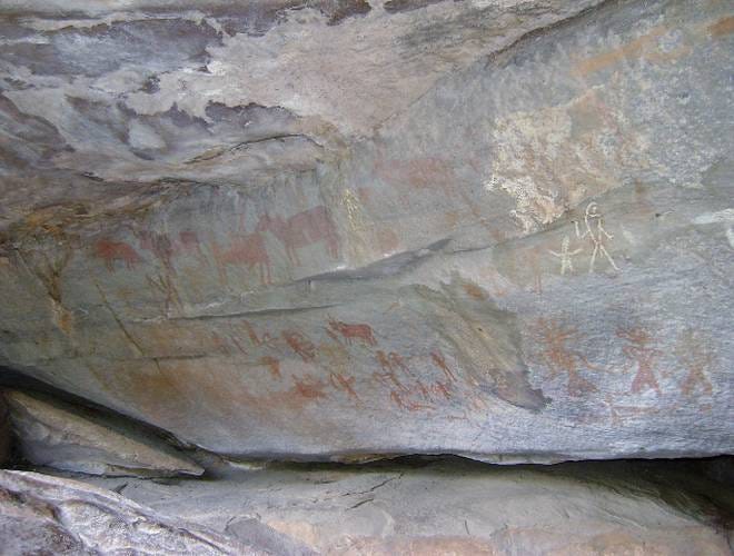 Second Largest #RockArt Site India - #Chintakunta Village #Kadapa ...