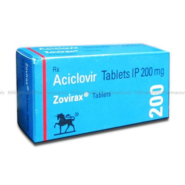 Zovirax 200mg tablets