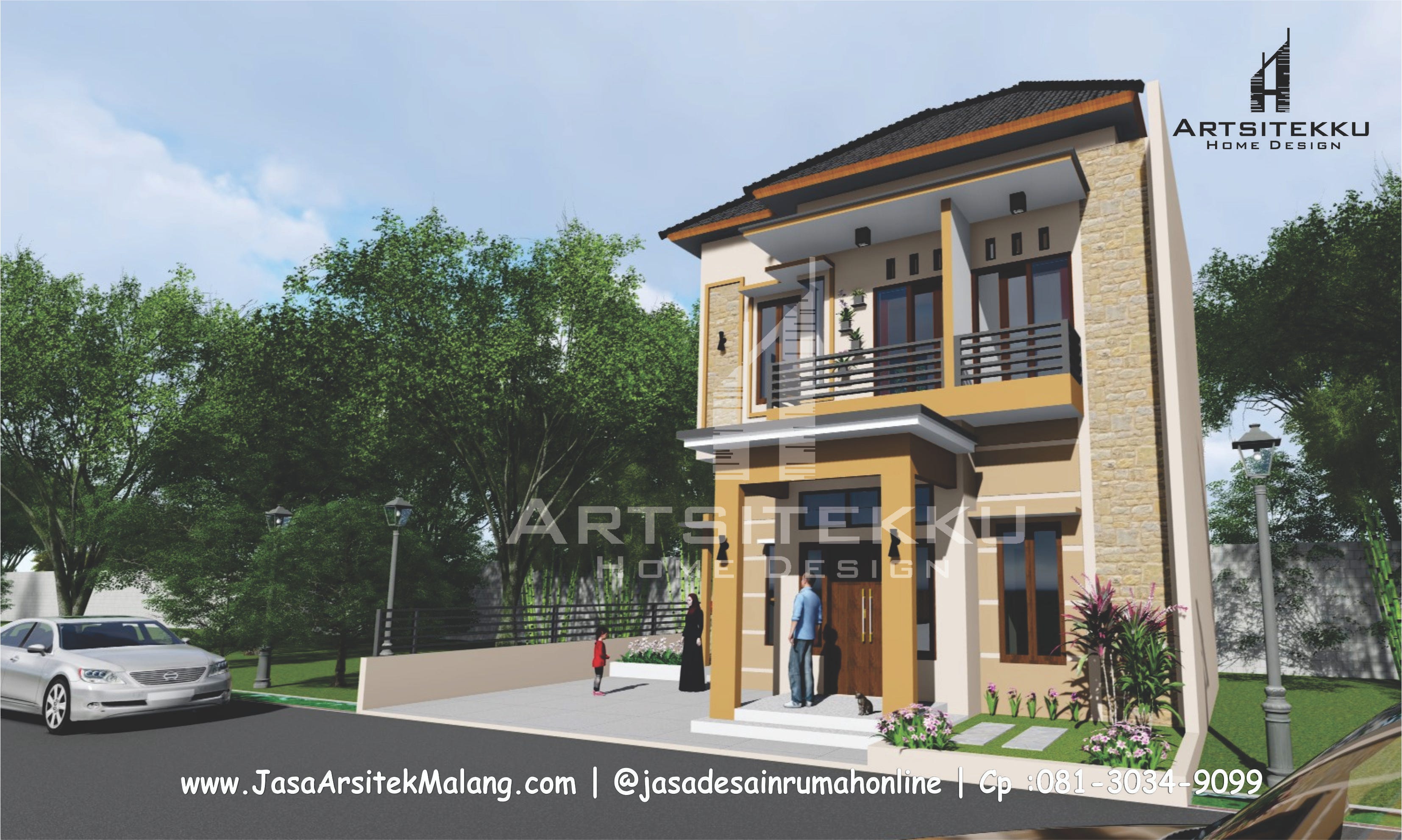 Desain Rumah Model Istana Gambar Website