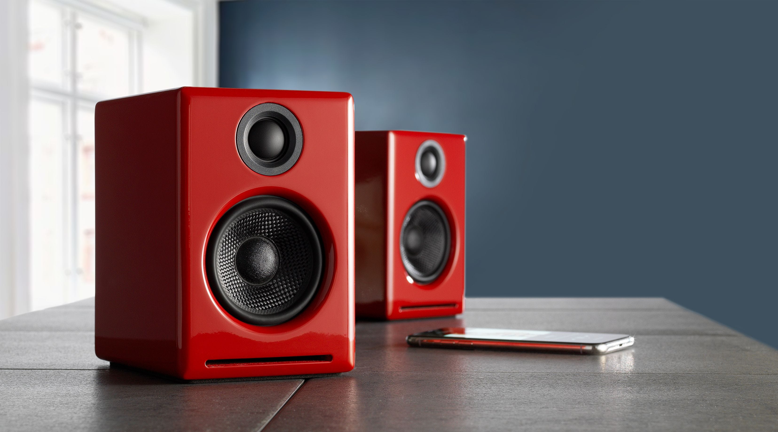 Audioengine A2 Wireless Bluetooth Bookshelf Speaker Review Big