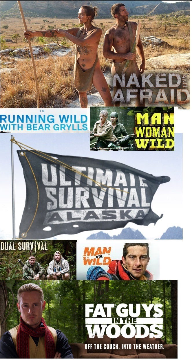 We can’t survive without Survival shows by Caren Berg The Aspiring