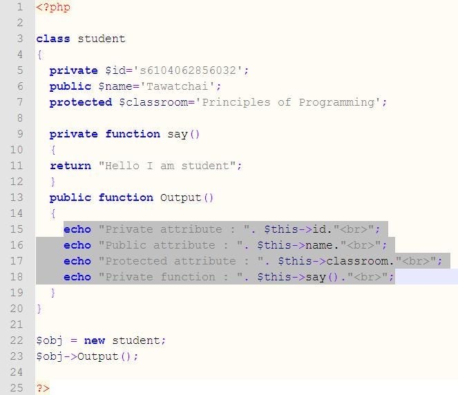 การเข้าถึง Attributes และ Method Function ของ Class และ Instance | by ...