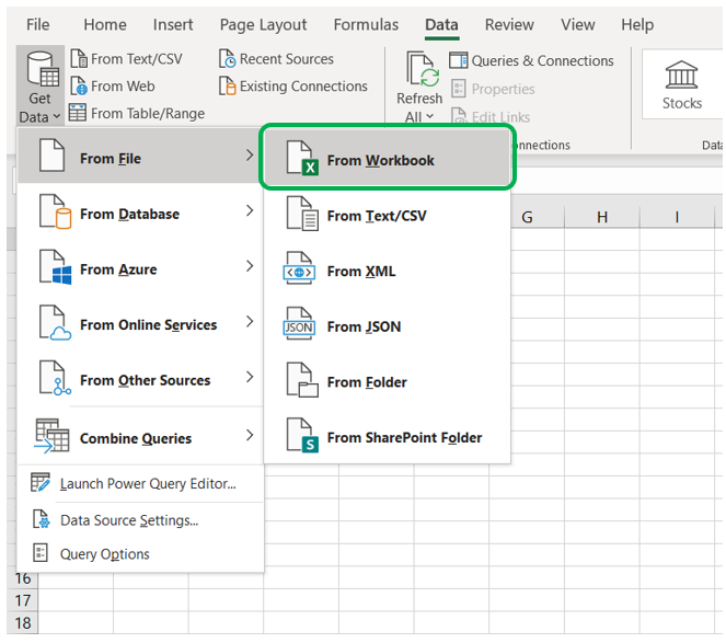 Excel Spreadsheet