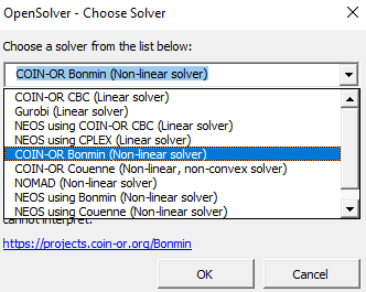 how to decide which engine to use frontline solver