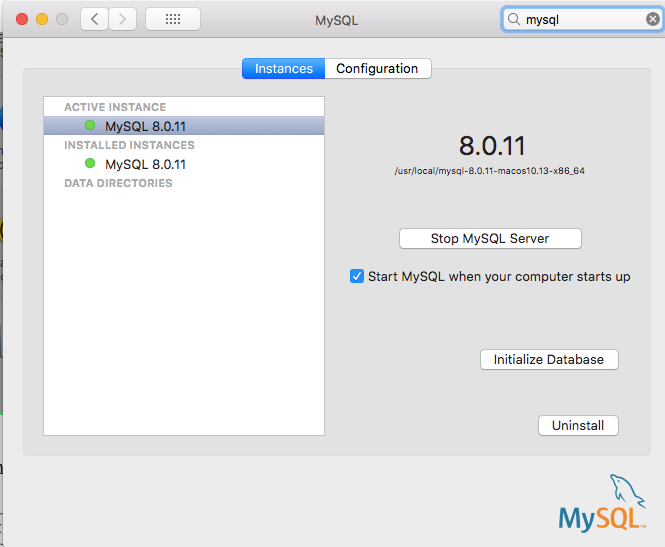 Download Mysql Mac Os 10.11