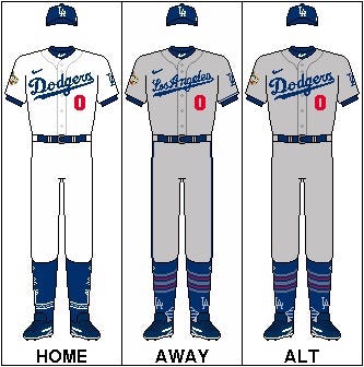 dodgers home and away jerseys