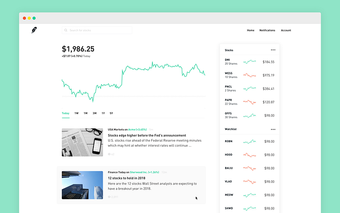 My First Two Months Trading Stocks With Robinhood Keeping Stock - 