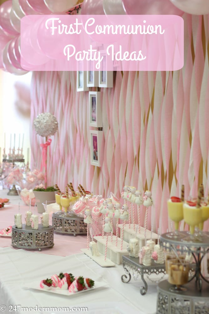 First Communion Party Ideas Beautification Tips 24 7 Modern