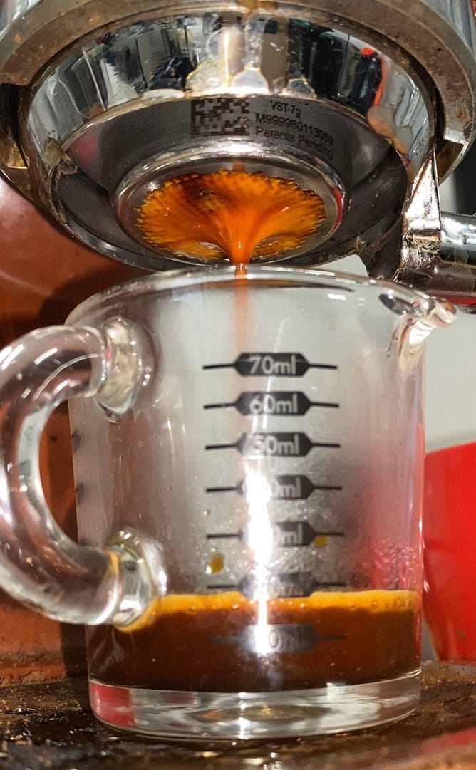 Espresso Machine Donuts Deeper Analysis into Extraction by Robert