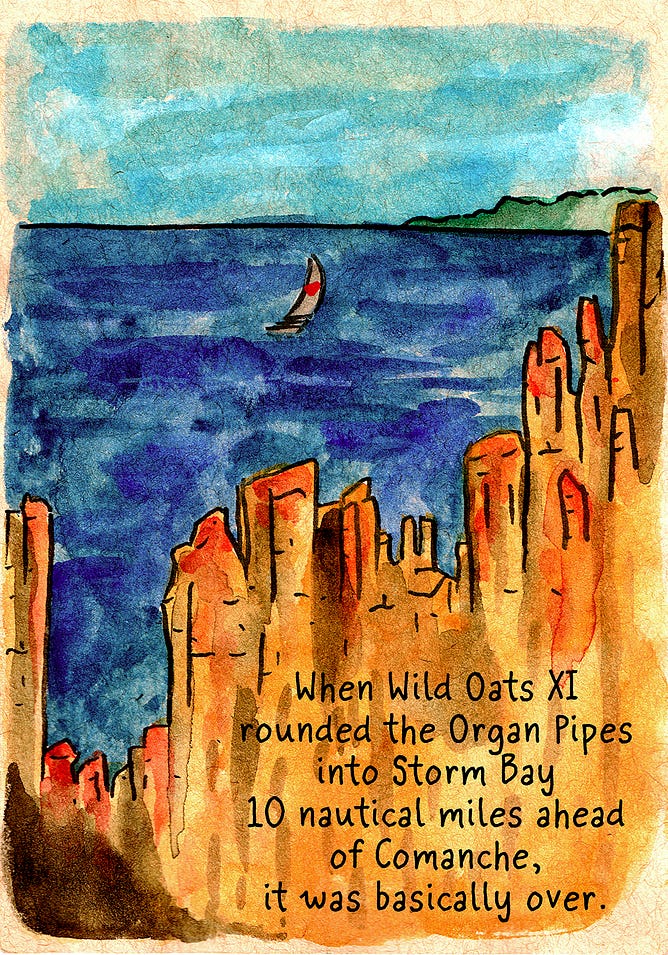 Bluewater. Live Drawing the Sydney to Hobart Yacht… - by Eleri Harris ...