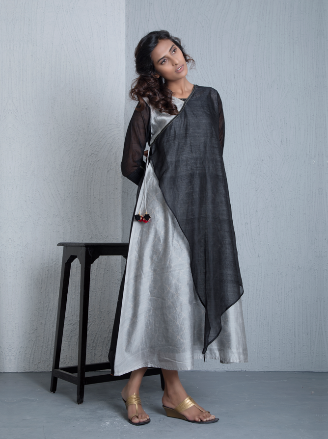 designer silk dresses 2018