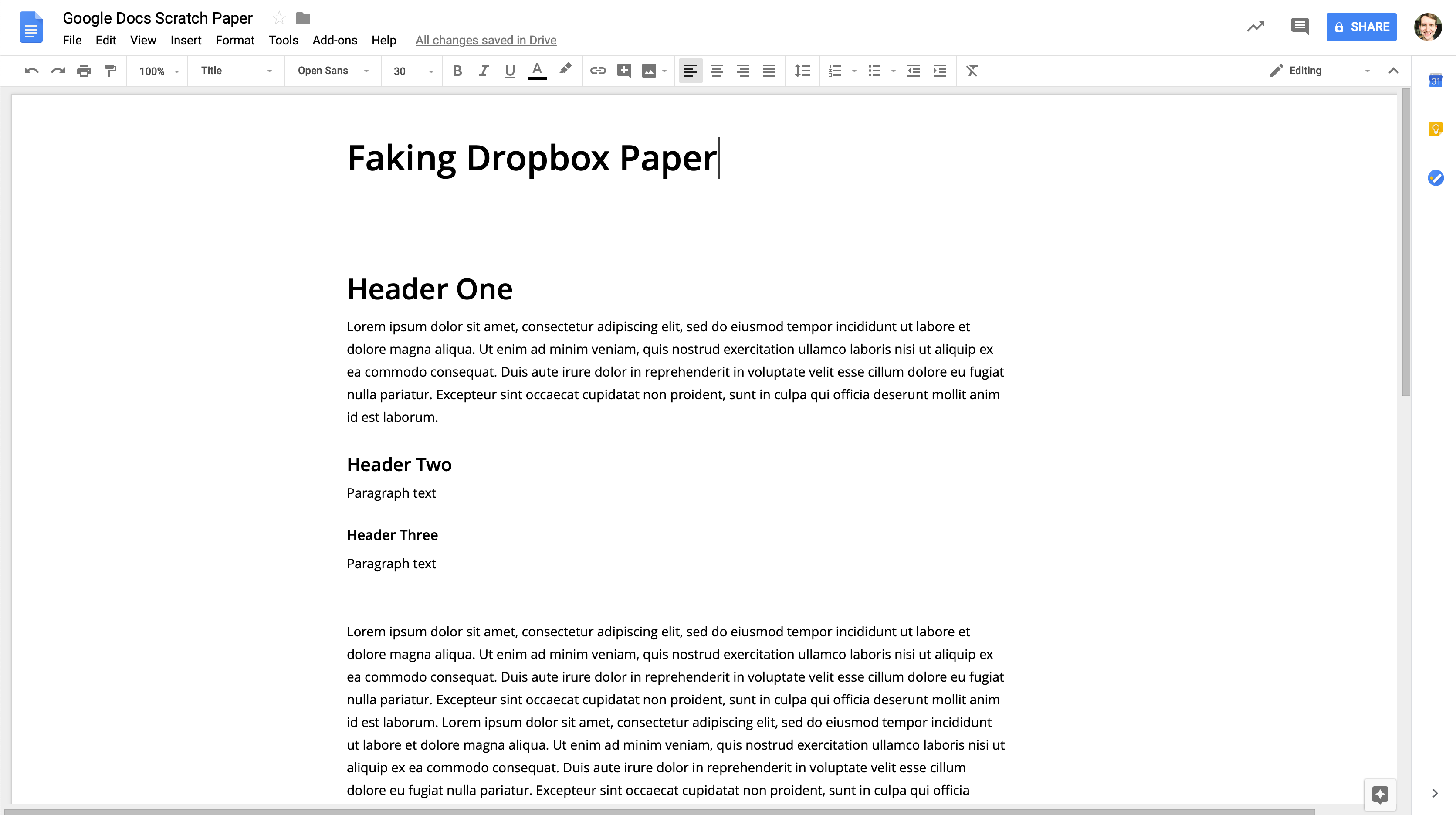 How To Make Google Docs Look Like Dropbox Paper By Josh Johnson Medium