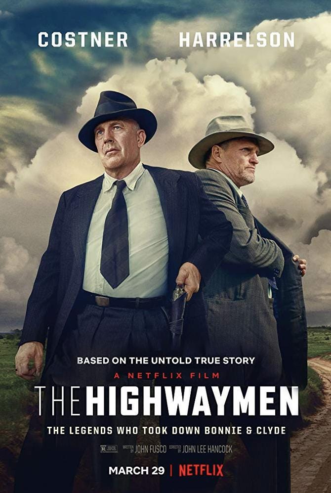 The Highwaymen (2019) Netflix Movie Review | by It's Wise Clown | Medium